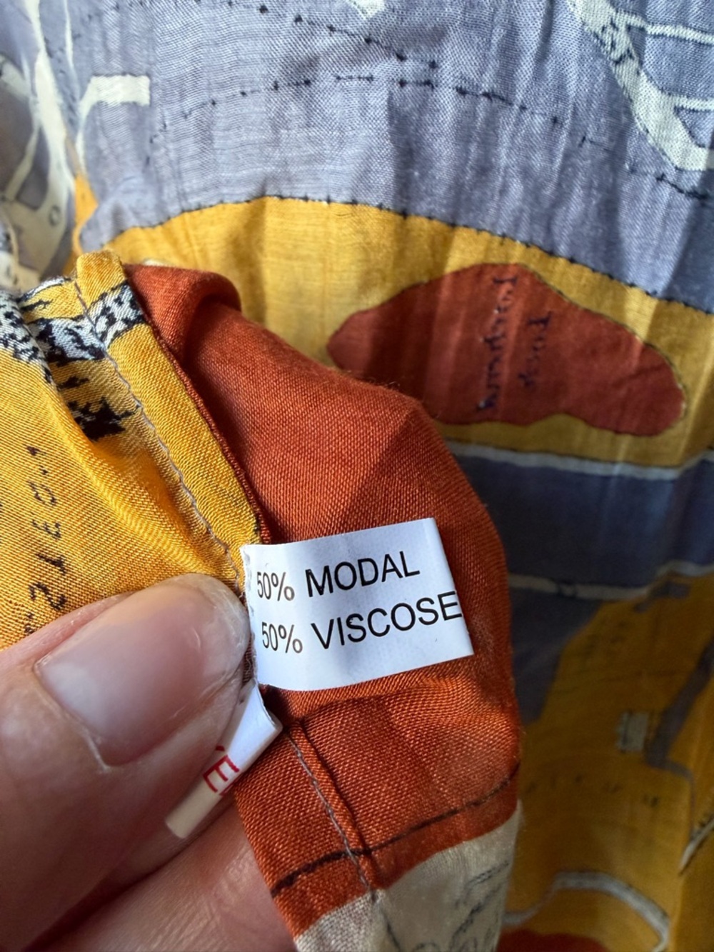 One hundred stars kimono map collection Edinburgh & Leith one size - Picture 7 of 7